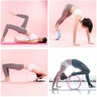 Hinteres Trainings-Yoga-Rollen-Rad, das Massage-Eignungs-Ausrüstung für die Taillen-Formung ausdehnt fournisseur