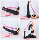 Ausdehnungs-Eignungs-Yoga-Matten-Riemen, verstellbare elastische Yoga-Tragriemen-Übung fournisseur