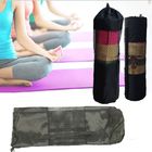 Schwarze tragbare Yoga-Matten-Tragetasche leichter Nylon-das Yoga-Tasche Pilates-Frauen fournisseur