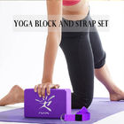Turnhallen-Yoga-Übungs-Blöcke stellten Pilatus-Ziegelstein/-yoga Gurt-Kissen ausdehnend ein fournisseur