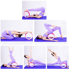 Taille, die Yoga-Rollen-Rad-Massage-Yoga-Rad-Rückseiten-Trainings-Yoga-Kreis formt fournisseur
